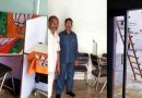 National : BJP flags found in UP Congress office