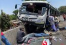 लातेहार में यात्री बस दुर्घटनाग्रस्त ,दो की मौत