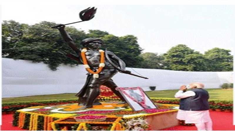 भगवान बिरसा मुंडा को कृतज्ञ राष्ट्र सदैव याद रखेगा : प्रधानमंत्री मोदी
