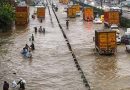 दिल्ली में भारी बारिश के कारण जलभराव,यातायात ठप