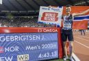 जैकब इंगेब्रिग्त्सेन ने ब्रुसेल्स डायमंड लीग मीट में तोड़ा 2,000 मीटर का विश्व रिकॉर्ड