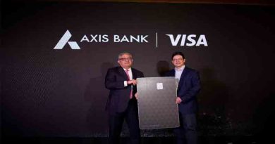 Axis Bank and Visa