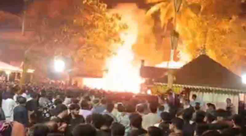 Kerala temple fire