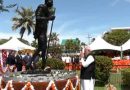 PM Modi pays homage to Mahatma Gandhi in Guyana