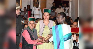 राष्ट्रपति द्रौपदी मुर्मू ने आज रक्षा अलंकरण प्रदान किए