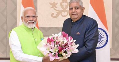 Prez Murmu, PM Modi extend birthday greetings to Vice President Jagdeep Dhankhar