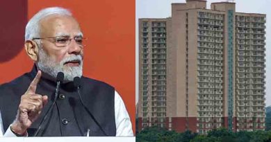 Modi_inaugurate the newly constructed flats